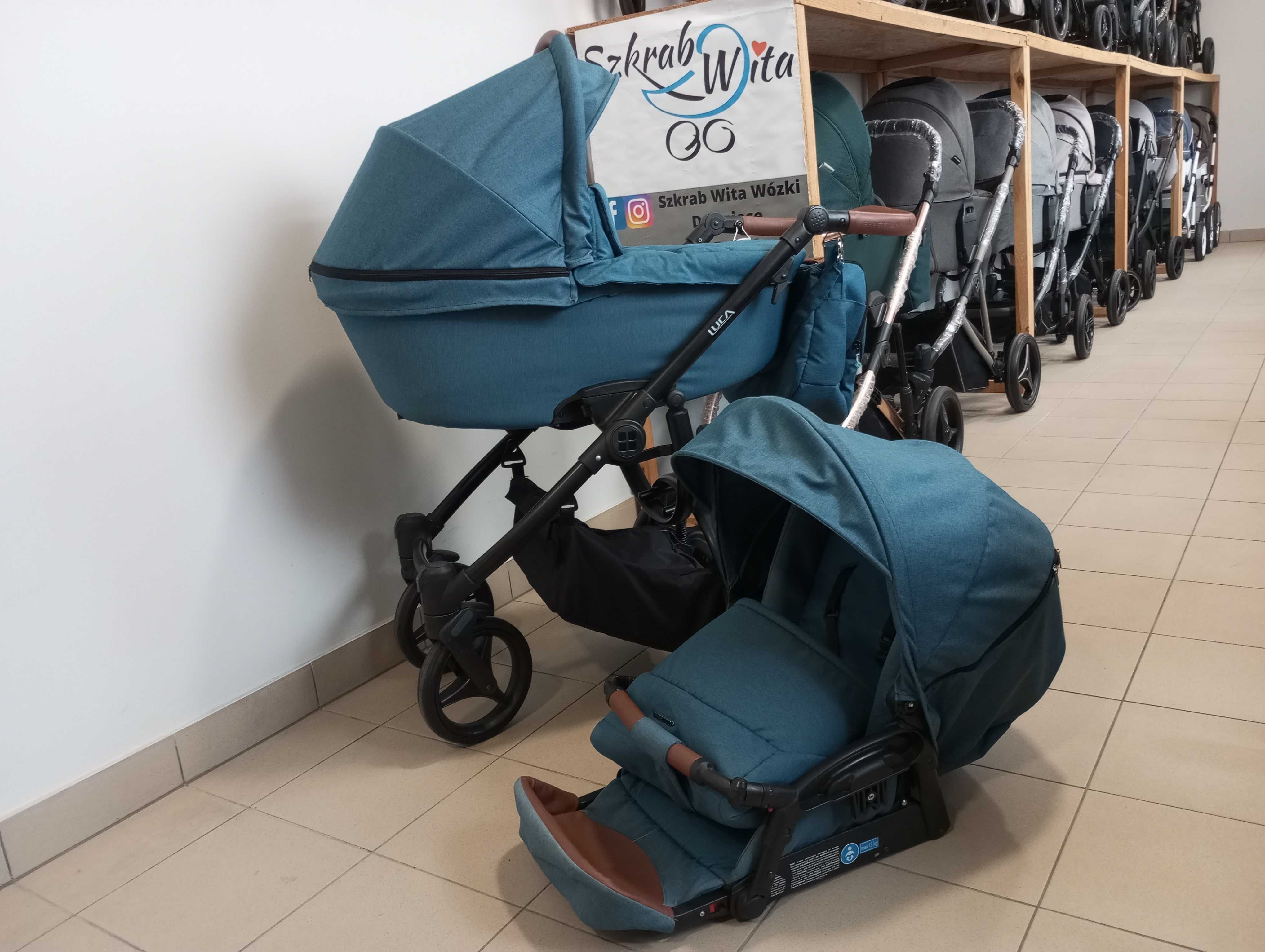 Bebetto 2w1 Szkrab Wita Wózki Dziecięce 12 miesięcy gwarancji