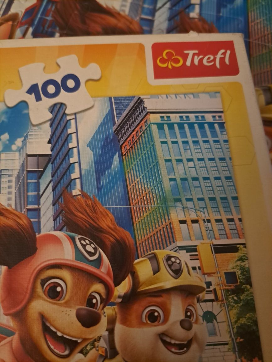 Puzzle dla dzieci w wieku 5+Trefl,100 elementów,kompletne
100 elementó
