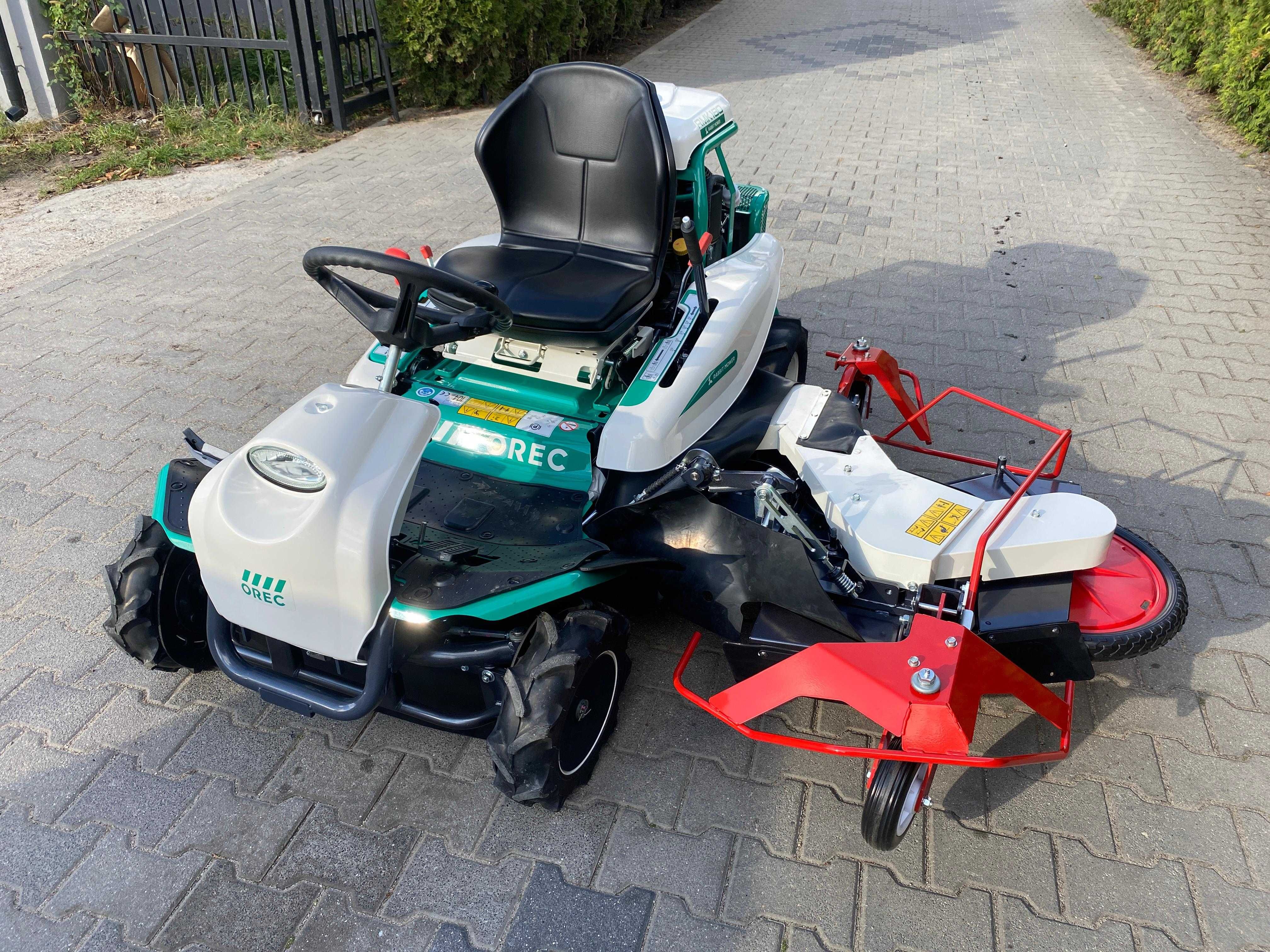 Kosiarka, traktorek, karczownica OREC RMK 180 z bocznym kosiskiem