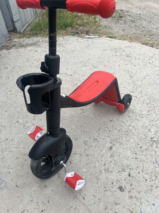 Дитячий самокат, велобіг , візок хлопчик дівчинка