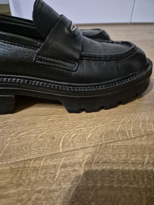 Molasyny ze skóry naturalnej