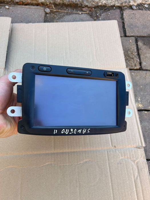 Dacia Sandero II lift ekran wyświetlacz radio 281151851R Duster I lift Clio IV master III logan