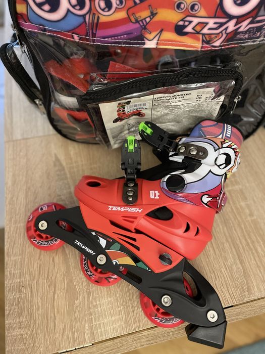 Комплект Раздвижных Роликов Tempish MONSTER