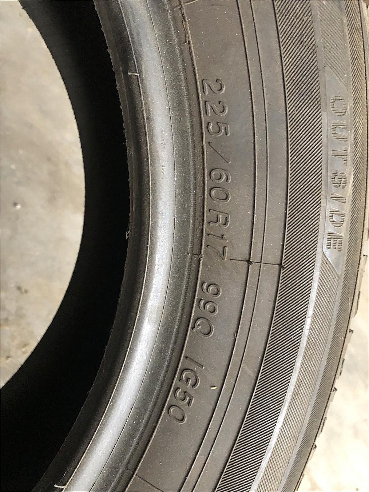 225/60 R17 YOKOHAMA 7мм зимова резина шины колеса