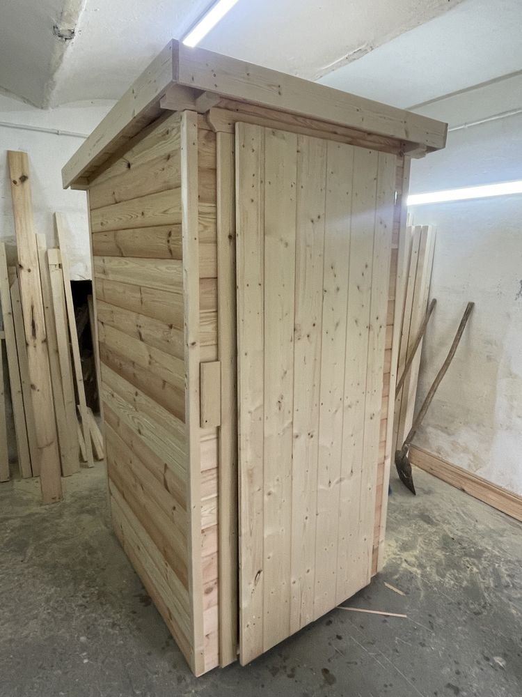 Wc drewniane toleta wychodek latryna