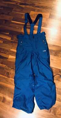 Spodnie narciarskie, niebieskie, Decathlon-Wed’ze, 125-132 cm