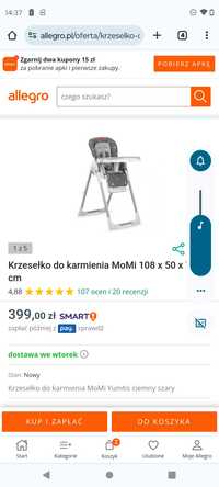 Krzesełko do karmienia