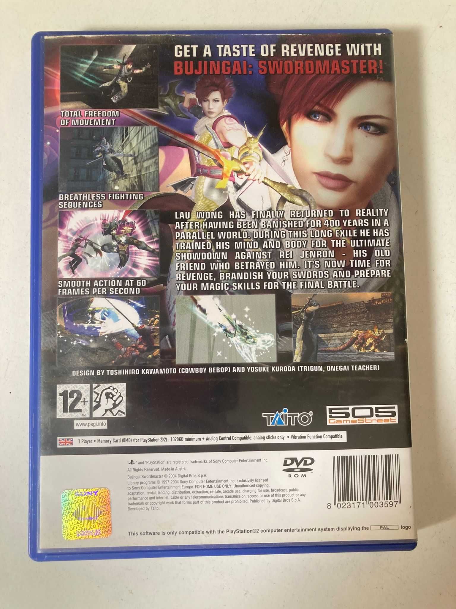 PS2 - Bujingai Swordmaster