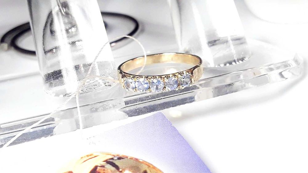 Золотое Кольцо Дорожка Сапфиры