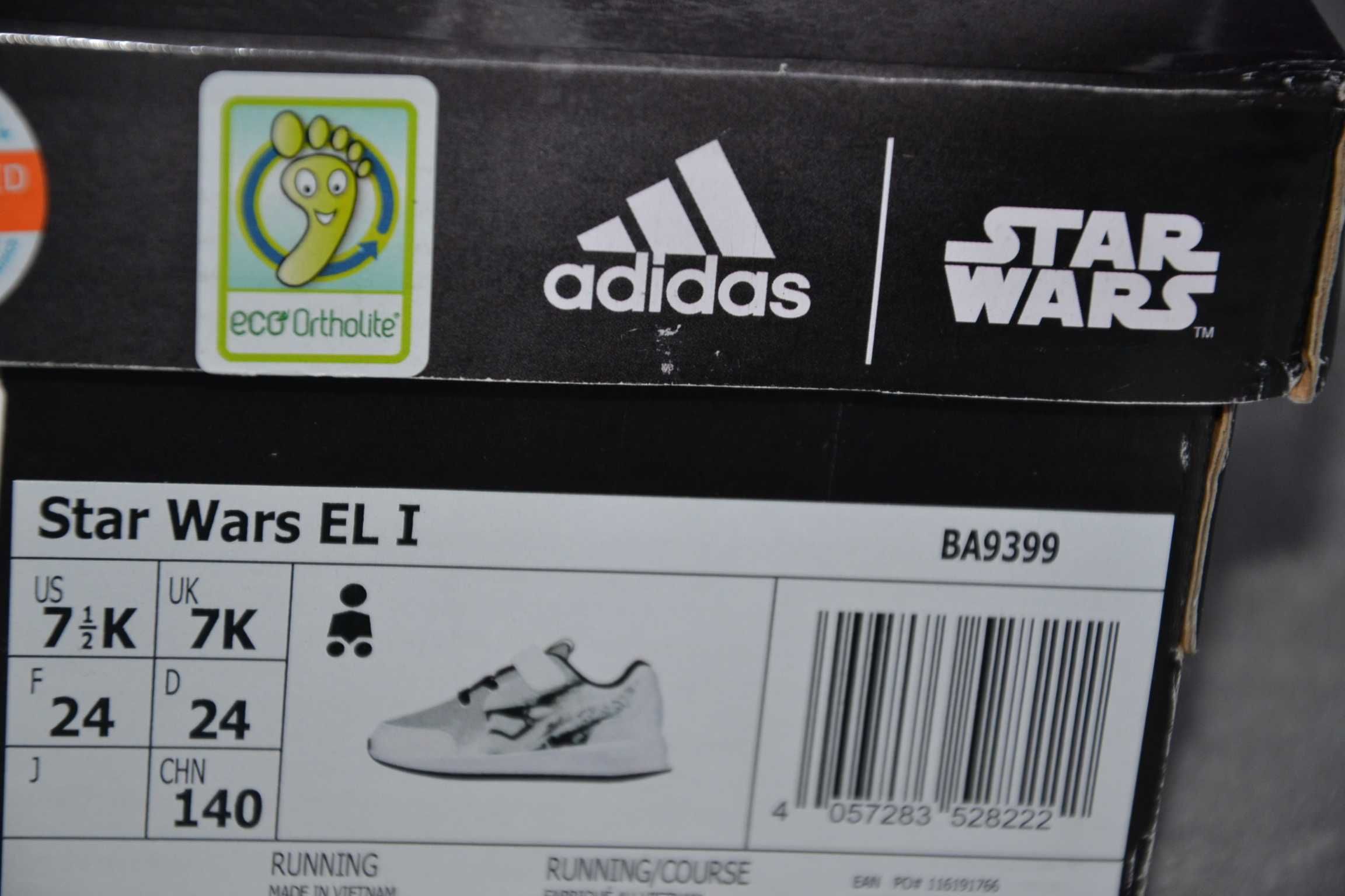 Nowe Buty Adidas STAR WARS EL Eu 21 Dziecięce 100% Oryginalne