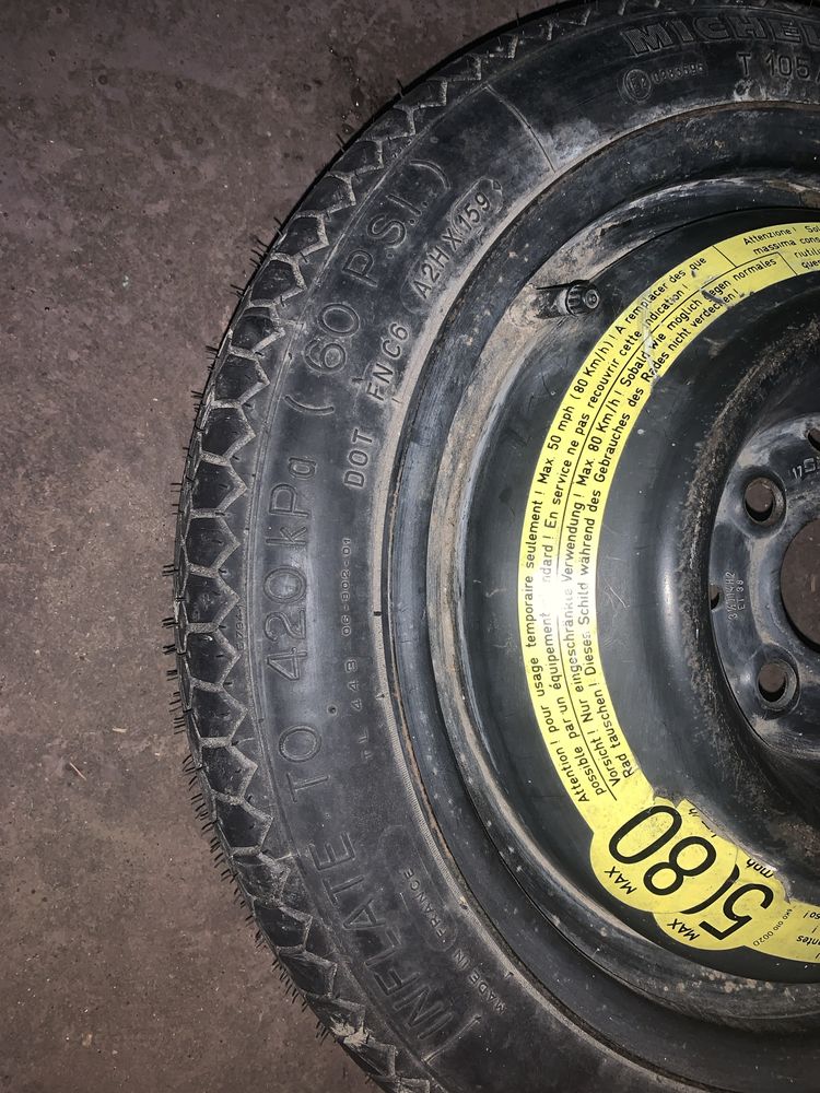 Dojazdówka T 105/70 R14 84M Michelin