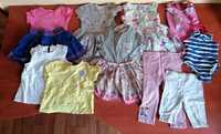 Ubrania dla dziewczynki na lato