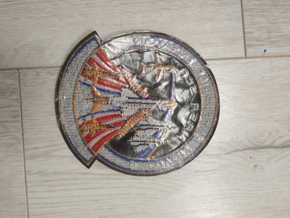 Нашивки термонаклейки NASA. Вторая наклейка в подарок.