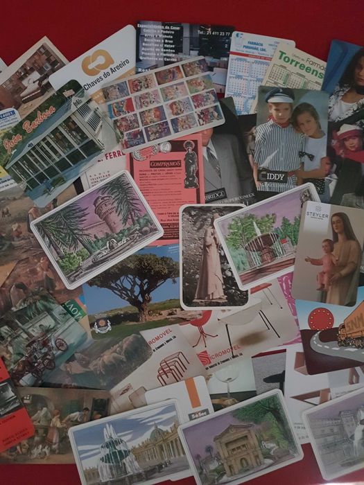 Calendários Décadas 80/90 e início Anos 2000