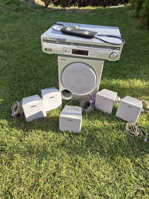 Kino domowe Sony avd-k150g uszkodzone subwoofer głośniki sprawne