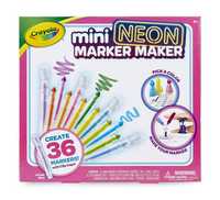 Crayola набор по созданию мини фломастеров 36 Mini Neon Marker Maker,