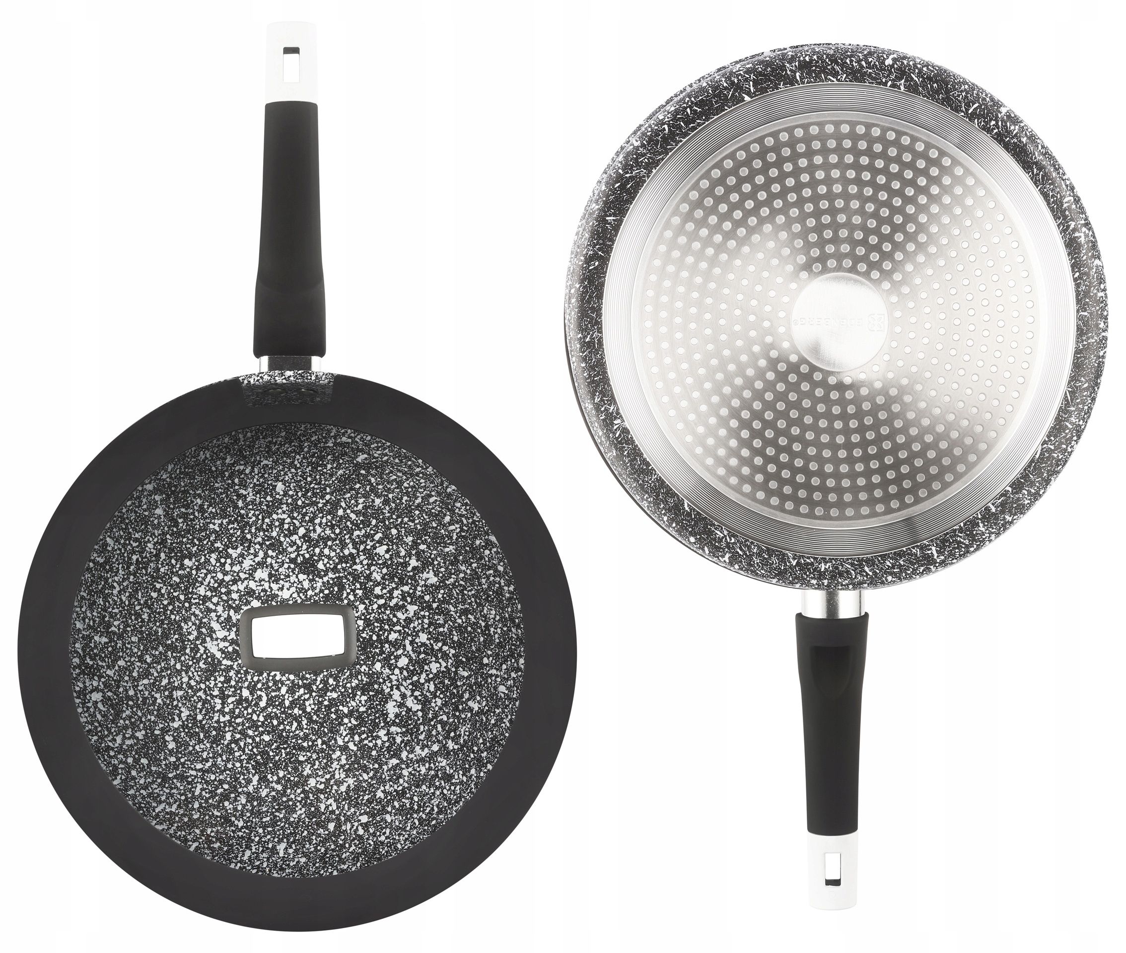 Patelnia tradycyjna Edenberg 28 cm non-stick (nieprzywierająca)