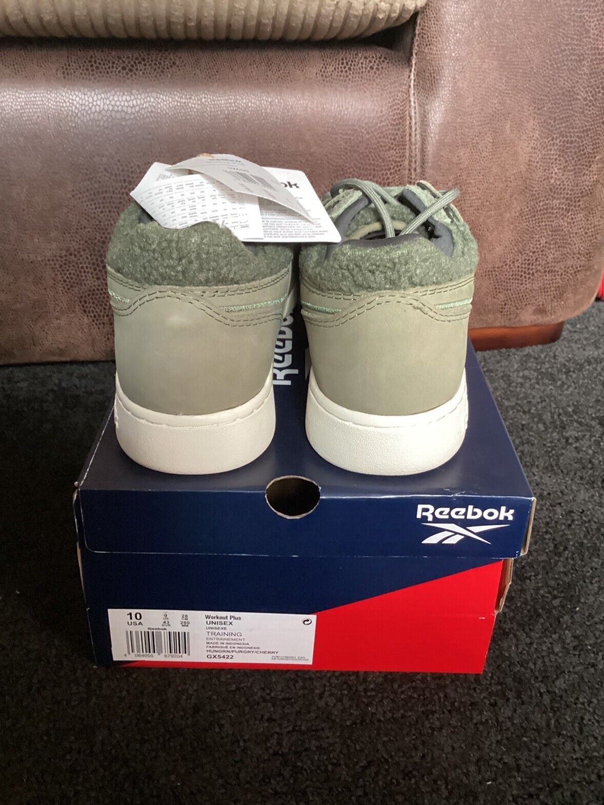 Кросовки Reebok workout plus хакі оригінал!
