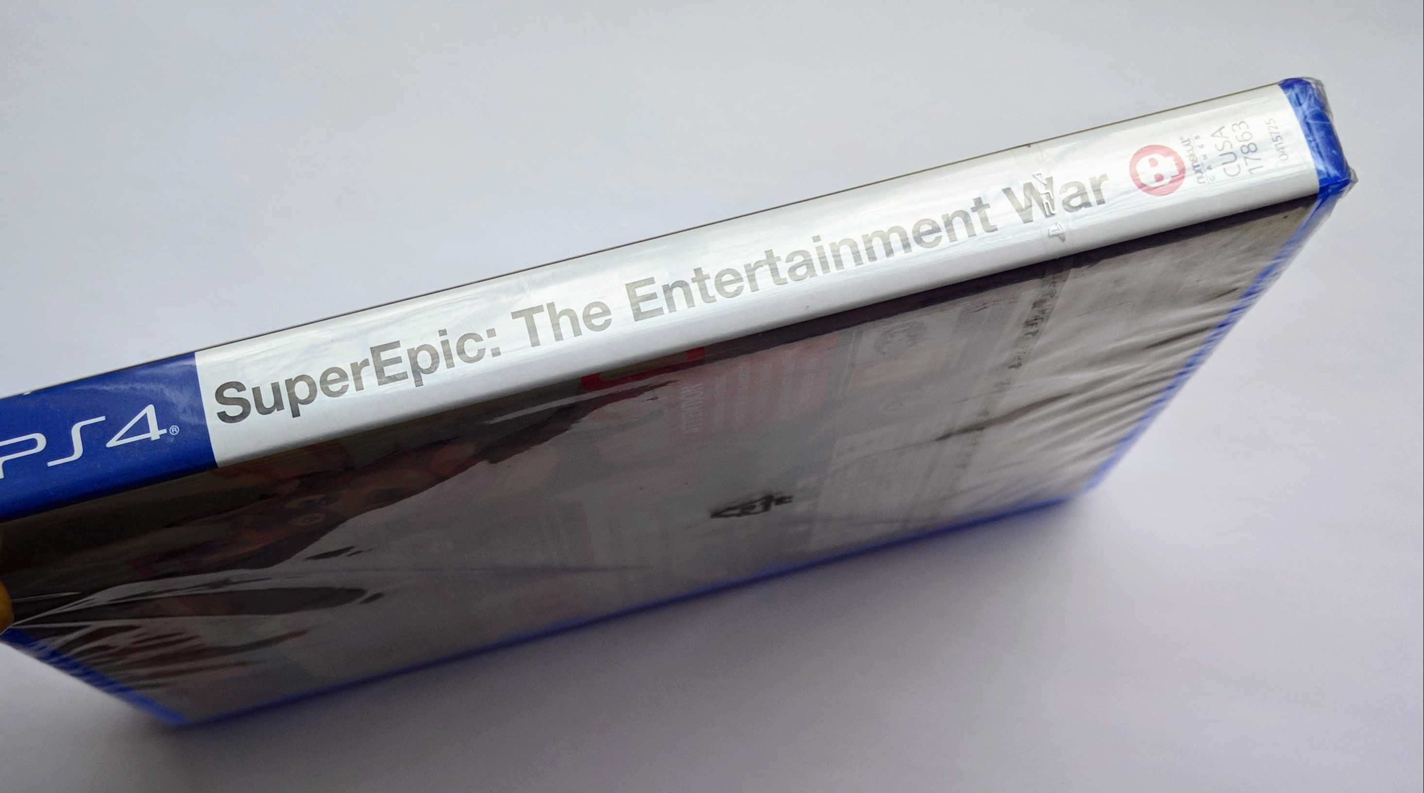 SUPEREPIC The Entertainment War PS4 playstation НОВИЙ диск + бейджи