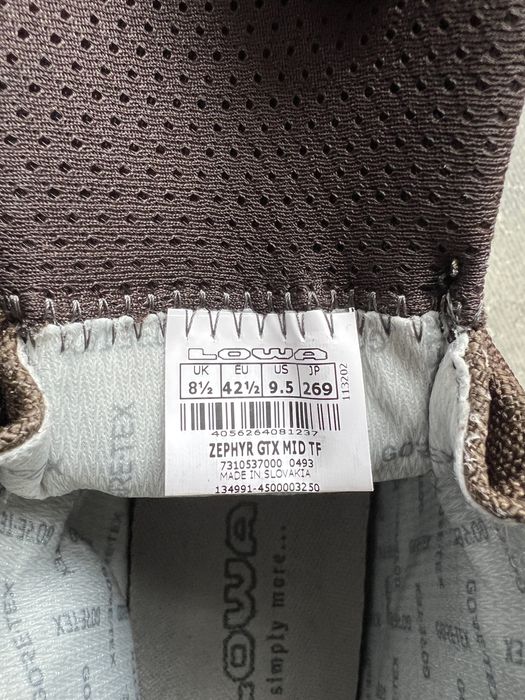 Берці Lowa Zephyr Mid Gore-Tex тактичні черевики 42.5р ОРИГІНАЛ