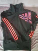 Bluza adidas czarna dla dziewczynki