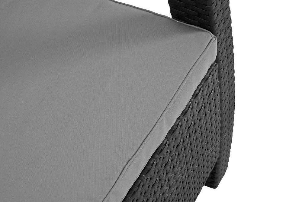 2 Fotele Keter Corfu Duo 70x75x79 Grafit
