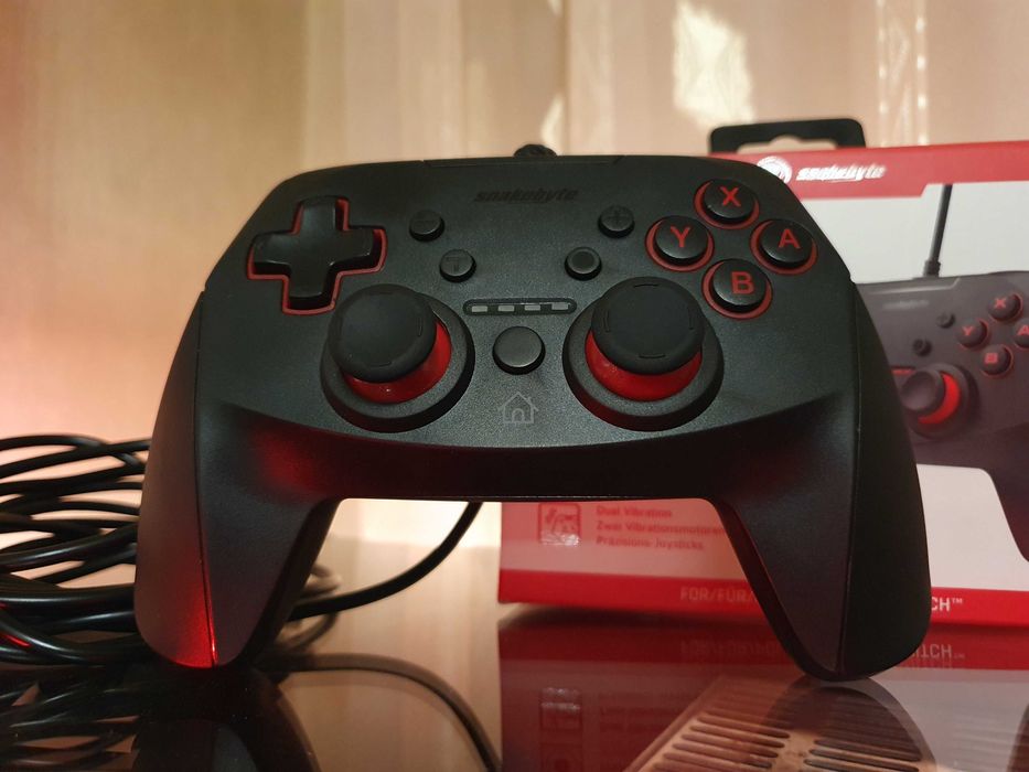 Геймпад Snakebyte , Двойной мотор с турбовибрацией