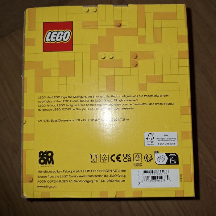 Pojemnik lego na klocki