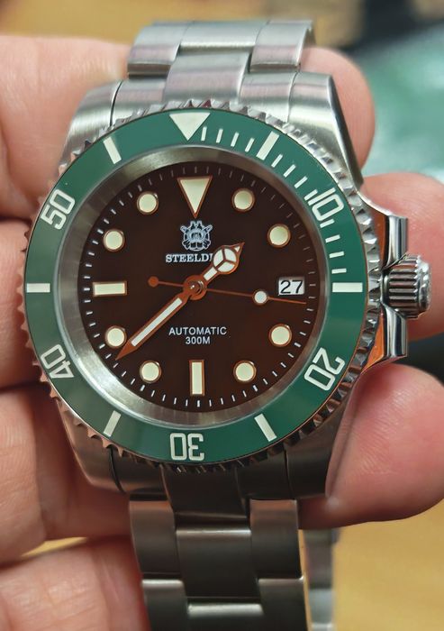 Relógio automático Steeldive sd1953