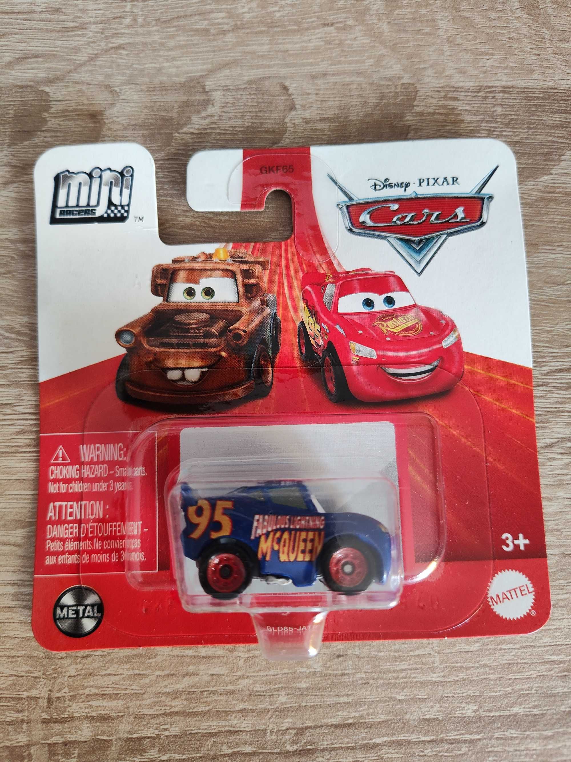 Zygzak McQueen wspaniały Cars Auta Disney mattel mikroauta mini racers