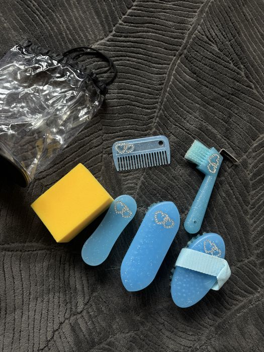 Zestaw szczotek York błękitne