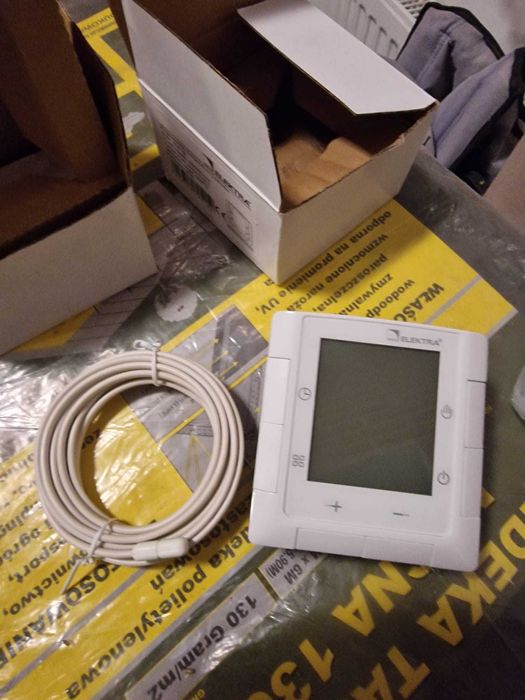 Elektra - programator temperatury wraz z czujnikiem