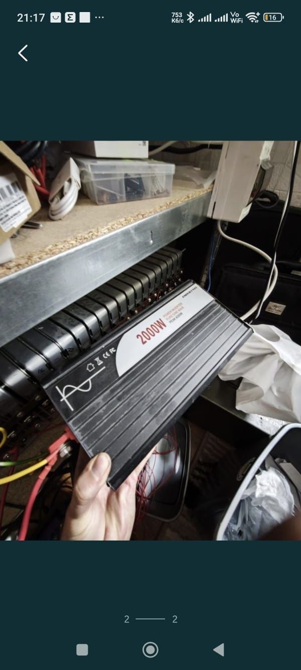 Інвертор swipower 2kw 48-220v
