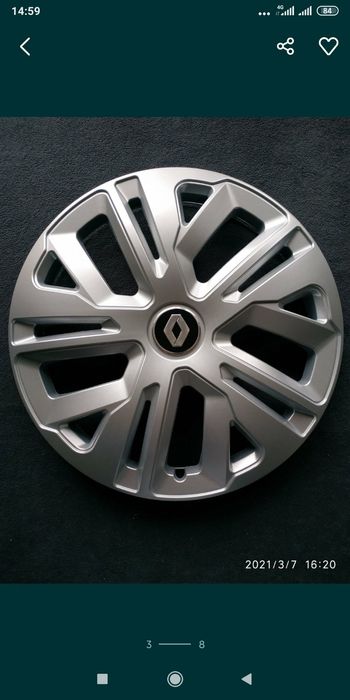 Колпаки Рено ковпаки на колеса Renault  r15 радиус есть все размеры
