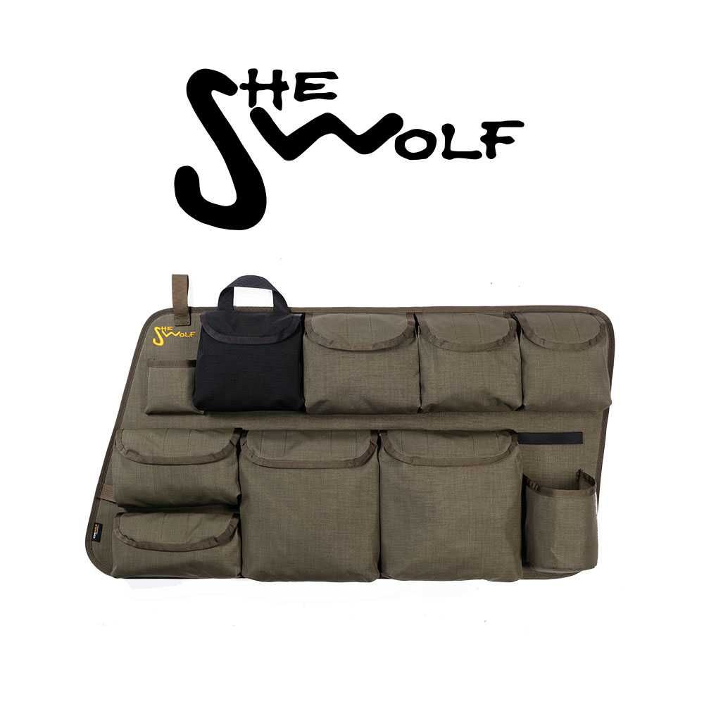 SHE-WOLF Organizer na szybę boczną Nissan Patrol Y60 5-drzwiowy