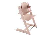 Krzesełko Stokke Tripp Trapp + Baby Set serene pink