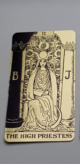 Таро черное на золоте, оригинал.