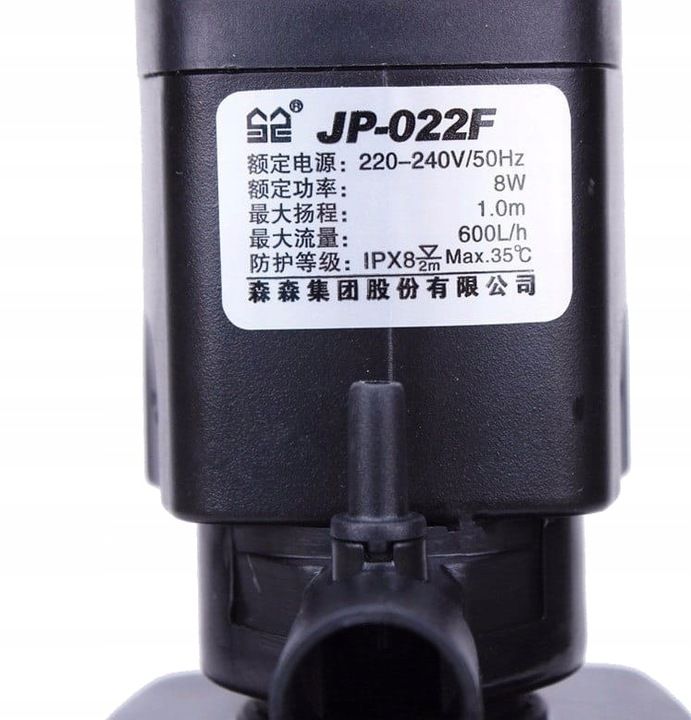 Filtr Wewnętrzny Do Akwarium 60-120l Jp022f 600l/h