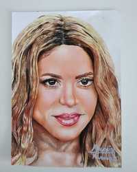 Portret Shakira A4