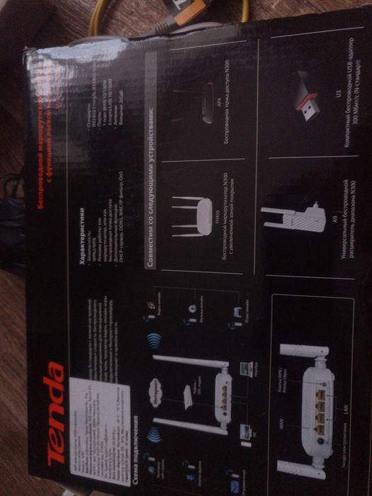 Маршрутизатор Wi-Fi TENDA N301