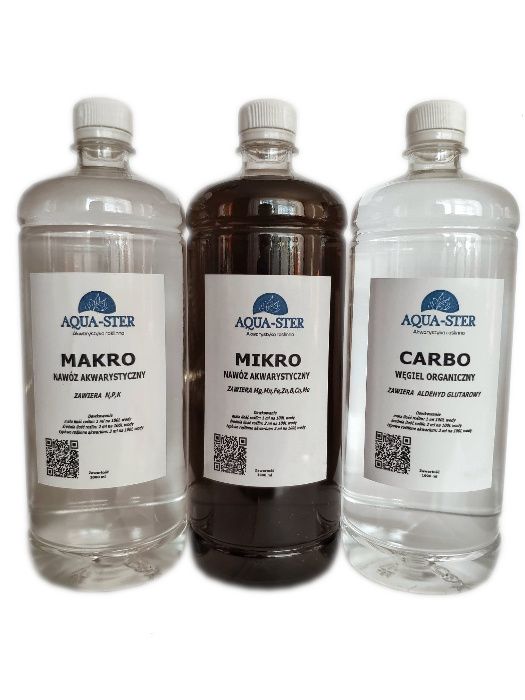 3x1000ml Mikro,Makro,Carbo