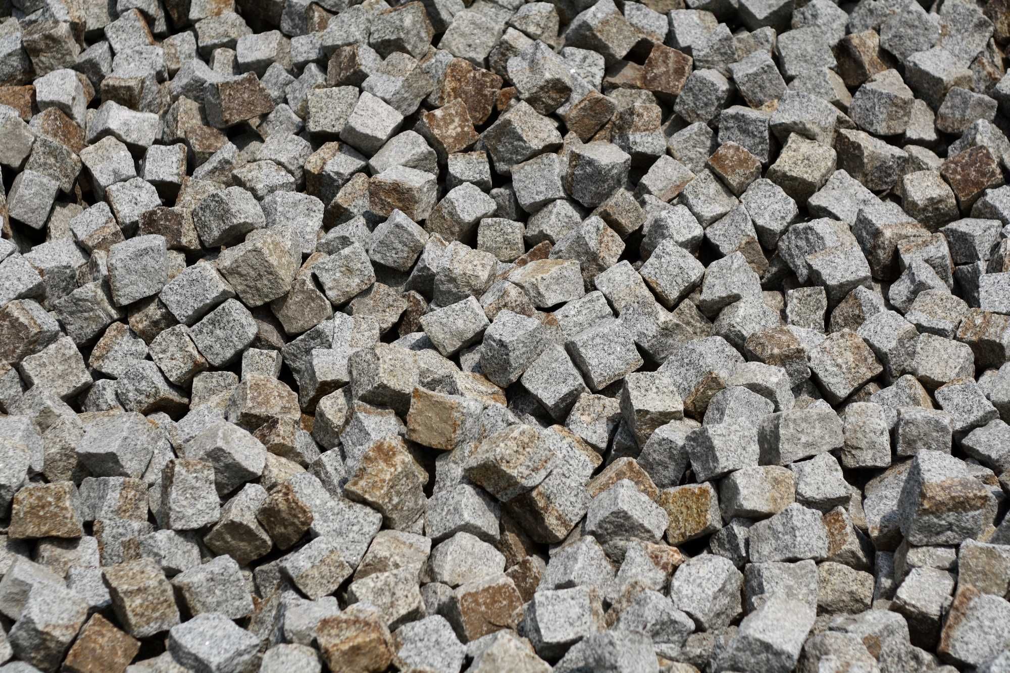 Kostka granitowa szaro ruda 8/11 Grys Granitowy Kora Kamień piasek
