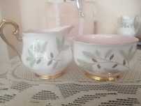 Royal Albert Braemar zestaw porcelanowy mlecznik plus miseczka