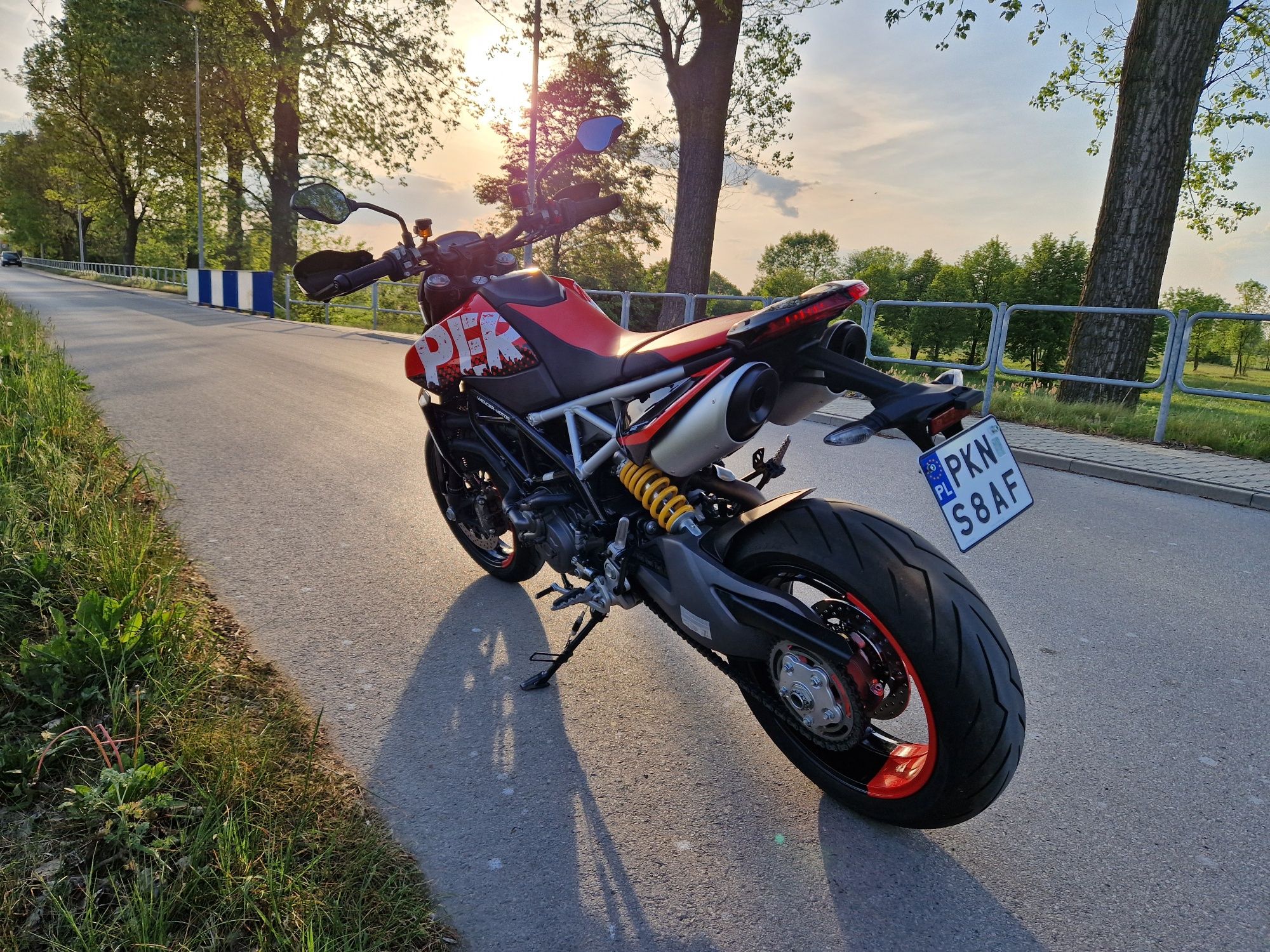 Ducati Hypermotard 950 RVE rok 2023, rejestracja A2,