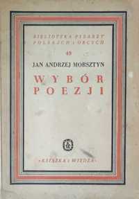 Wybór Poezji  - Jan Andrzej Morsztyn 1949 r