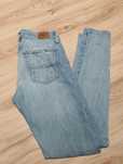 Niebieskie Damskie Spodnie Jeansowe Dżinsowe Z Przetarciami Denim&Supp