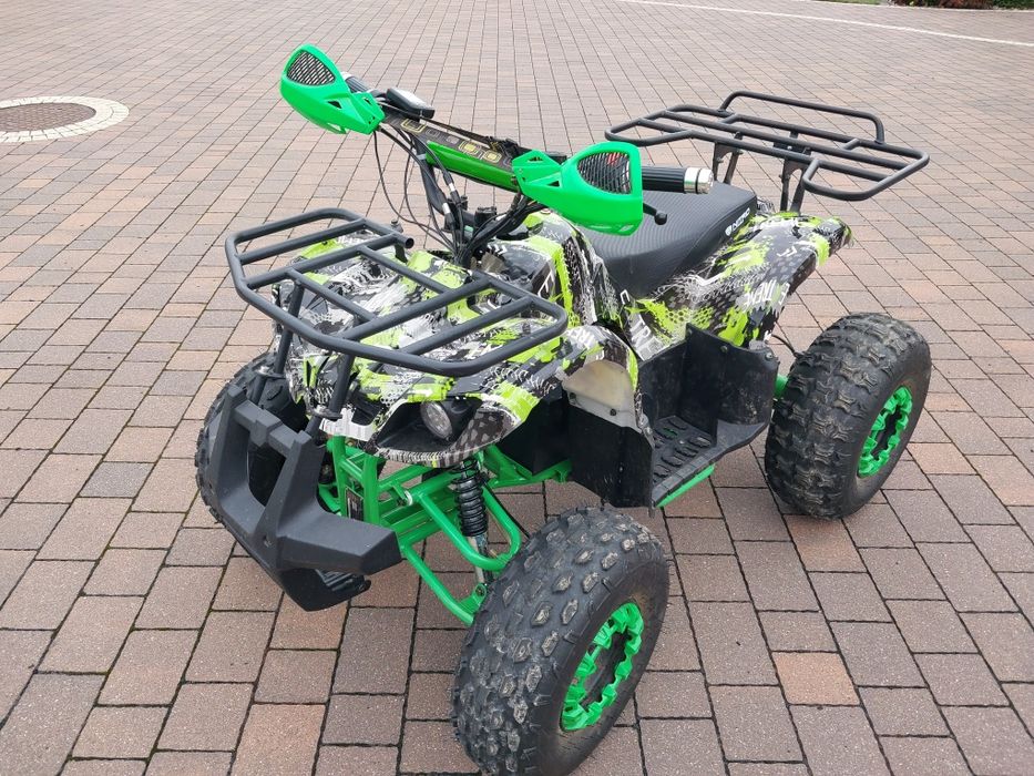 Quad elektryczny 1000W. Duży koła 8".
