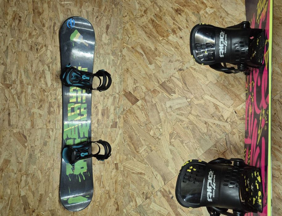 Deska Snowbordowa dla dziecka buty snowboard