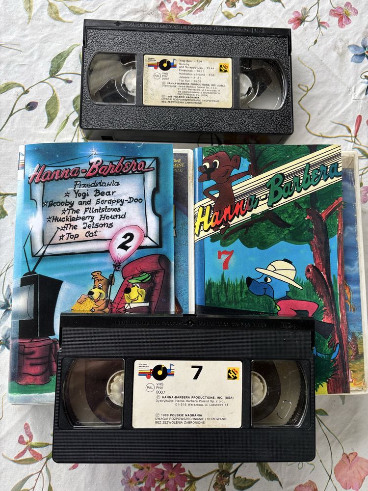 Hanna Barbera od 1 do 12 kaseta vhs