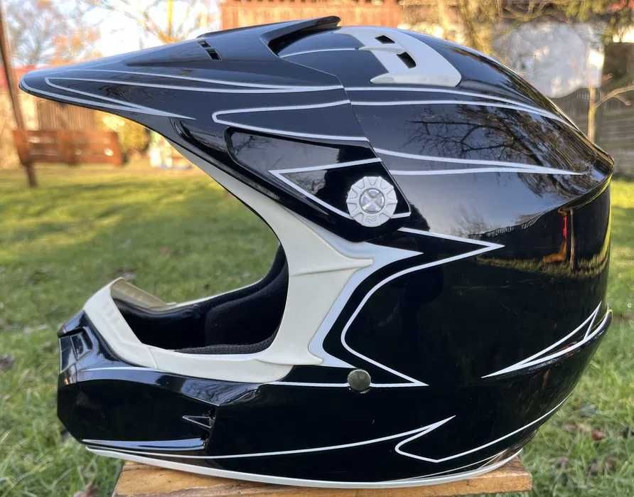 Kask fox jak nowy rozmiar L